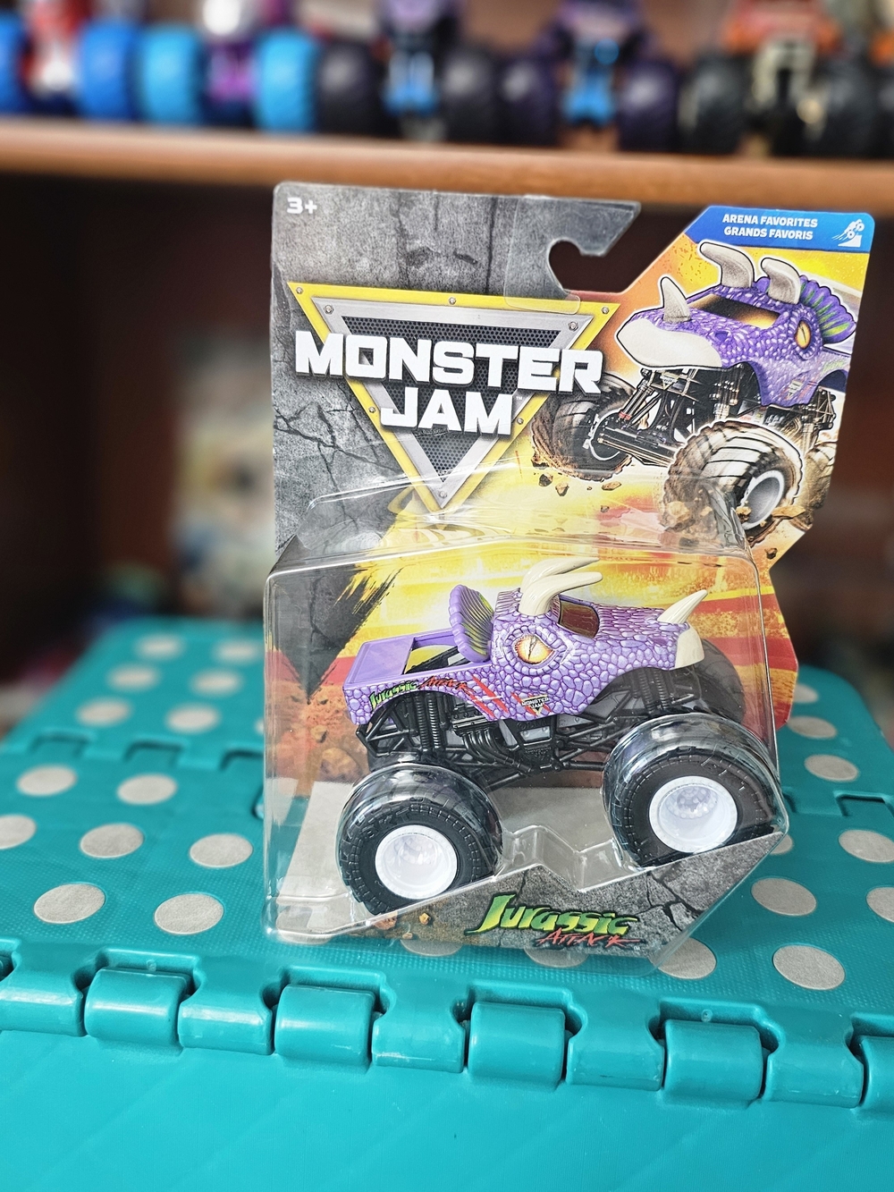 Monster Jam Jurassic Attack Series 47 Arena Favorite Edition Monster Truck 1:64